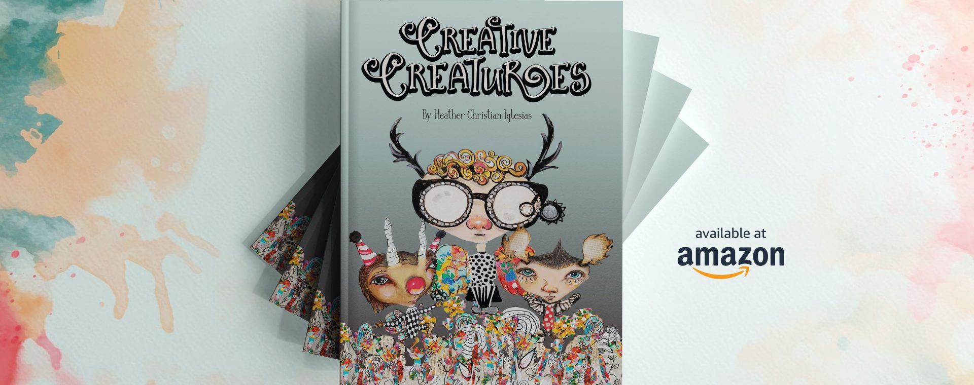 Creative Creatures book on amazon cover post